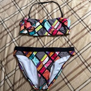 Colorful Geometric Bikini Set
